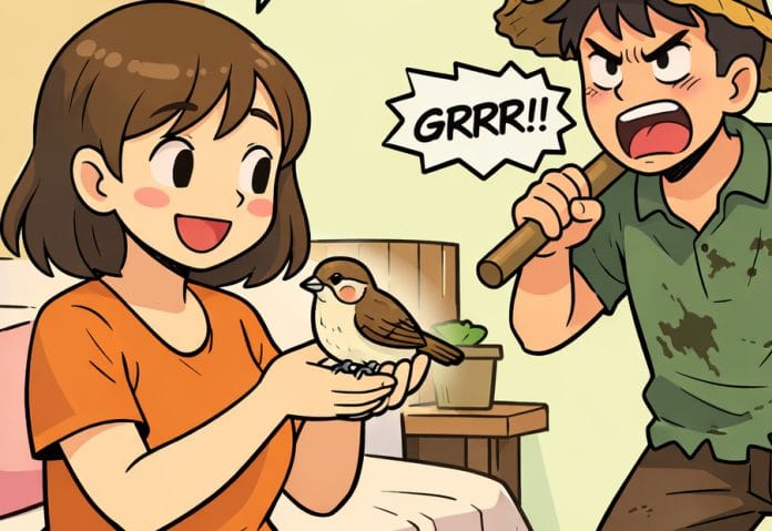 Burung Pipit_Ilustrasi