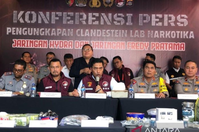BNN Bongkar Lab Narkoba Rusia di Bali, 7,8 Kg Party Drug