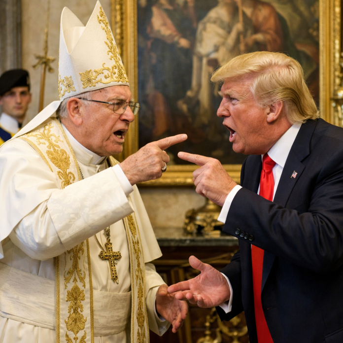 Paus Leo XIV vs Trump
