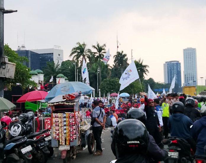 Demo Buruh DPR: 1.948 Personel Disiagakan