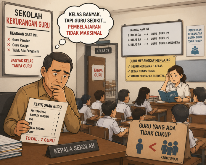 Guru Honorer dan Ancaman Kekurangan Tenaga Pendidik