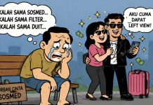 Telikung Cinta Jarak Jauh, Berakhir Prahara Telikung