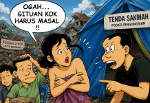 Heboh Tenda Sakinah di Lokasi Pengungsian Gempa, Warga Sempat Salah Paham Tenda sakinah