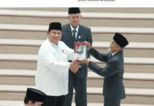 Usia 100 Tahun, Pondok Gontor Husnudon Kepada Presiden Prabowo