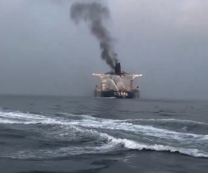 Kapal Tanker Minyak Lain yang Diserang oleh IRGC Iran di Dekat Selat Hormuz