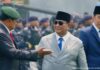 Usai Upacara HUT TNI, Prabowo Tak Salami Jokowi Ada Apa?